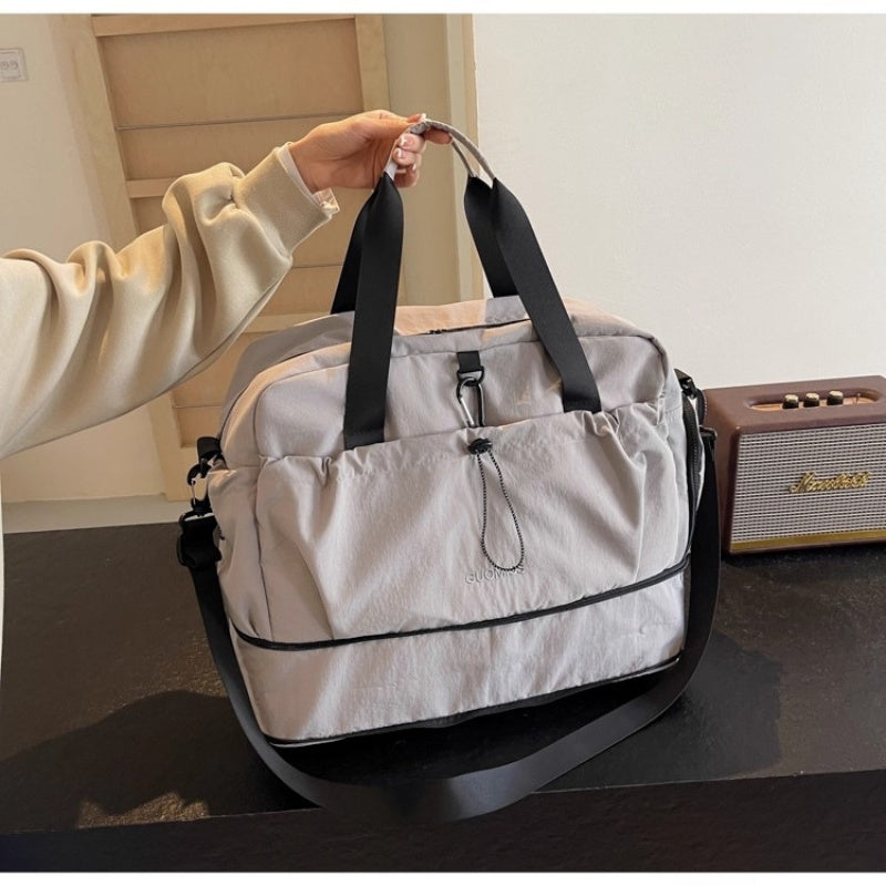 Convenient for Fitness, Sports and Travel, Large Capacity, New Large-capacity Short-trip Travel Bag with Dry and Wet Separation, Sports and Fitness Bag, Travel Maternity Storage Luggage Bag