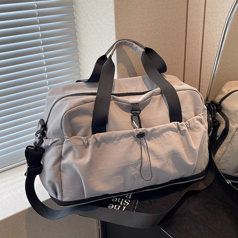 Convenient for Fitness, Sports and Travel, Large Capacity, New Large-capacity Short-trip Travel Bag with Dry and Wet Separation, Sports and Fitness Bag, Travel Maternity Storage Luggage Bag