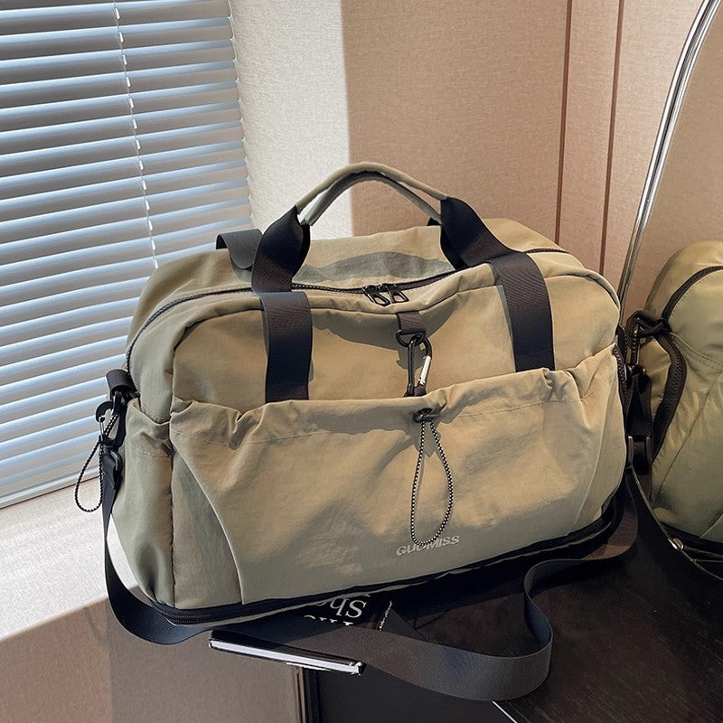 Convenient for Fitness, Sports and Travel, Large Capacity, New Large-capacity Short-trip Travel Bag with Dry and Wet Separation, Sports and Fitness Bag, Travel Maternity Storage Luggage Bag