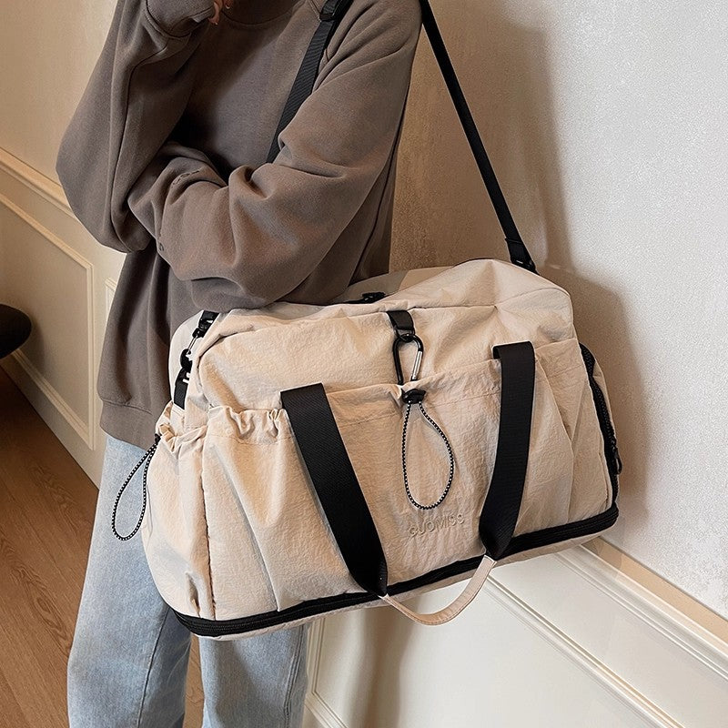 Convenient for Fitness, Sports and Travel, Large Capacity, New Large-capacity Short-trip Travel Bag with Dry and Wet Separation, Sports and Fitness Bag, Travel Maternity Storage Luggage Bag